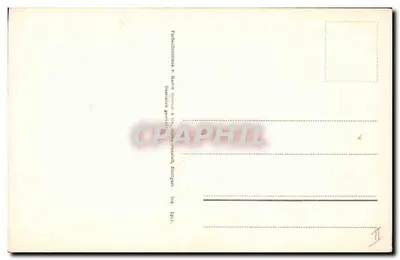 Ciclameno — flores rosas e púrpuras — editor Rudolphson & Martin, n° 306 — Verso