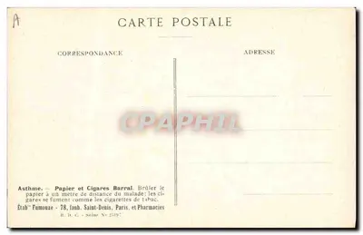 Pyrole à Feuilles Rondes — Pl. 8 — Edição dos Estabelecimentos Fumouze — Verso