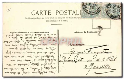 CANNES — Port i nabrzeże św. Piotra — Wydawnictwo Riviera — Rewers