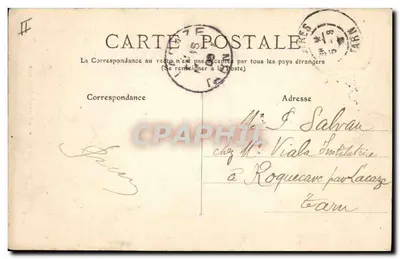 CETTE - Le Phare Saint-Louis — éditeur Edition X, n° 165 — Verso