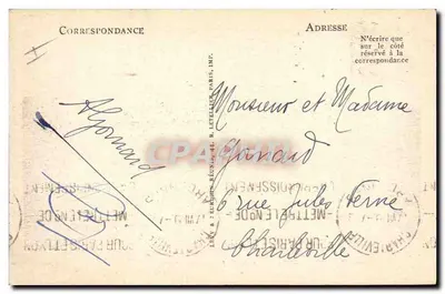 Le Havre — Molo Północne i La Hève — Wydanie specjalne dla turystów — Rewers