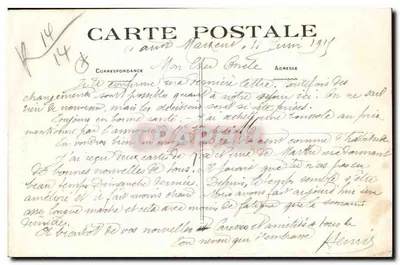 Les Sables-d'Olonne — Coup de mer sur la Jetée de la Chaume — Édition des Nouvelles Galeries, n° 198 — Verso