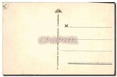 Cancalé — Molo i Falaise Houle — Spółka Alsaskich Sztuk Fotograficznych — Strasbourg — Rewers