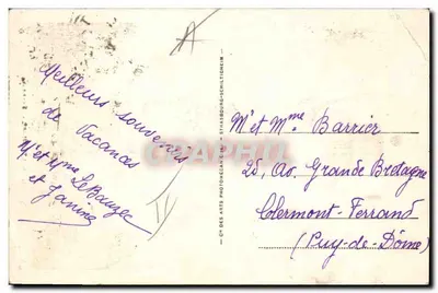 Ault-Onival - Molo - wydawca C. H. des Arts, nr 20 — Rewers