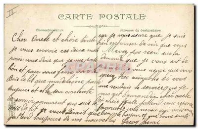 Um hamac — A Vida do Marujo — Edições L. V. & Cie, n° 2715 — Verso