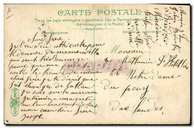 La Vie du Marin — Étendage du linge — L.V. & Cie, n° 2710 — Verso