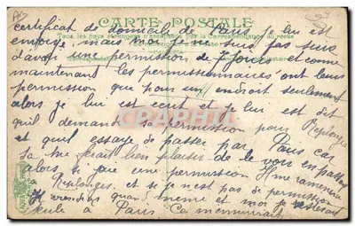 Życie marynarza — ćwiczenie w podawaniu sygnałów — Lévy & Cie, n° 2778 — Rewers
