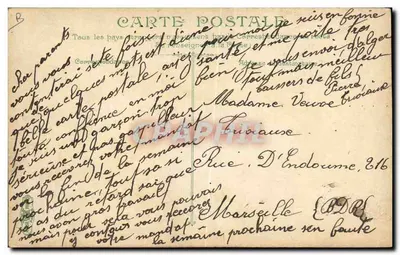 A Vida do Marujo — Secagem de roupas — L.N. & Cie, n° 2710 — Verso