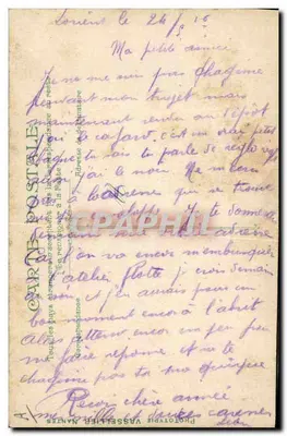 Vijf vrolijke zeelieden — permissionnaires — Het Leven van de Zeeman, n° 2686 — Achterkant