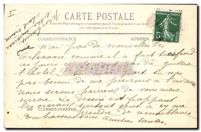 Jacquemard z katedry — Clermont-Ferrand — Rewers