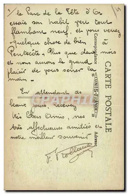 Lyon - Palácio do Comércio - Grupo das Horas, por Bonnassieux — Verso