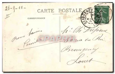Monumentalna zegarownia katedry Beauvais — A. L. Vérité, inżynier-konstruktor — Rewers