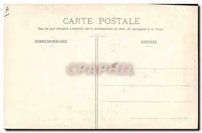No Pays Creusois — Mulher carregando um cesto de grama para seus coelhos — A. de Nassac, editora Gudret, n° 979 — Verso