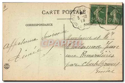 Kobieta w stroju tradycyjnym — Limousine w Barbichet — Le Limousin Illustré, n°621 — Rewers