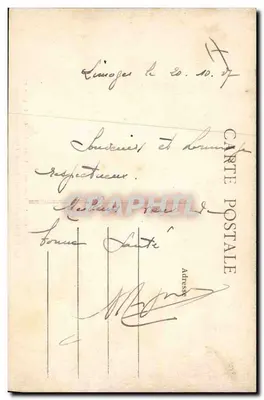 A Bourrée Limousina — 4a Figura - A Ritornela — Le Limousin Illustré, n° 629 — Verso