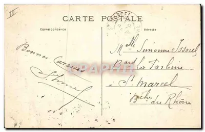 Os pequenos Camponeses — Jean e Marguerite partidos para ir à feira — M.T. I.L. — Verso