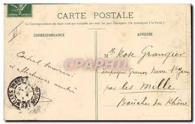 Limousin Ilustrowane — Pasterka i jej owce — Wydawca: Grangier, nr 31 — Rewers