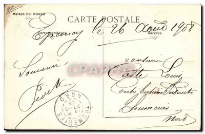 Épernay — Mise sur pointe — J. Braçquemart, Épernay — Verso