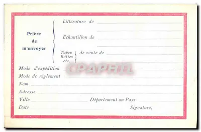 Produtos Rhemda — Sociedade Francesa de Energia e de Radioquímica — Courbevoie — Verso
