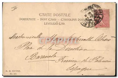 Festa alegre de Natal — Édouard, primo — M. M. Viena, N° 237 — Verso