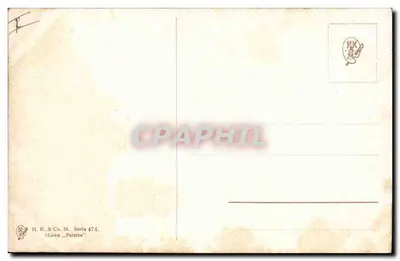 Rescate en el mar — noche — editor H. K. & Co. M. n° 474 — Reverso