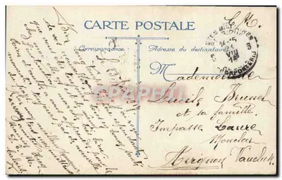 Artyleria Belgii - Straż - L.G. — Wydawca L.V.C. — Rewers