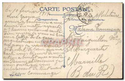 A Cruz de Guerra — Como se ganha — L.V.C. — Série A.4 — Verso