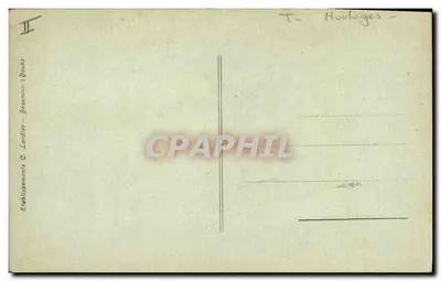 Besançon — Zegar św. Jana — Widok z boku — Wydanie pani F. Goudey — Rewers
