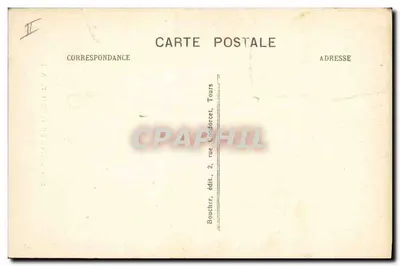 Coiffe de Touraine — Éditeur A. B., n° 3998 — Verso