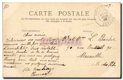 Una Giovane di Creuse — Tipo del Centro, n°600 — editore Tipo del Centro — Verso