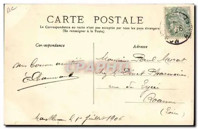 La Basse-Cour — Nos Campagnes — editor N°2501 — Reverso