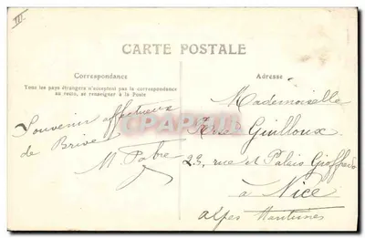 Limouses em Barbichet — 591 — M.T. I.L. — Verso
