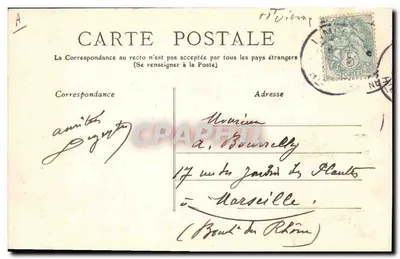 Vista de Limoges — Lembrança do Limousin — M.T. n°560 — Verso