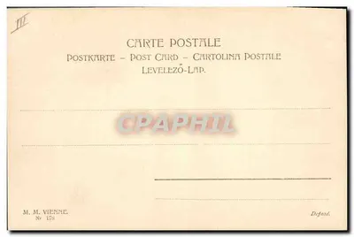 Vrouw en kind met Pascheneieren — M. M. Vienne, nr. 178 — Achterkant