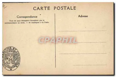 Les Pilotins de la L.M.C. — Ligue Maritime et Coloniale Française, 50, Boulevard des Capucines, Paris (9e) — Verso