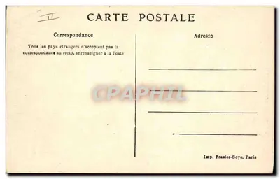 La Marina Francesa — Lancha de Salvamento — Ligue Maritime Française, 8 Rue La Boétie, París — Reverso