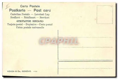 Rozmnażalna roślina — ilustracja botaniczna — Vouga & Co., Genewa, N°689 — Rewers
