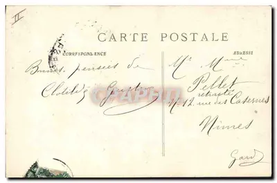 Het Nieuwe Leger — Deze — uitgever RUAT, Marseille, n° 4820 — Achterkant
