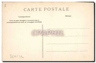 La Pointe du Raz — Raz de Sein — Récifs — Zbiór Villani, Quimper — Rewers