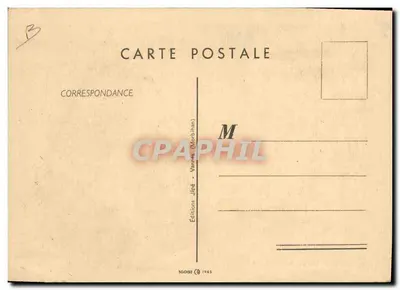Défense de Grimper dans l'Arbre — caricature de train dérouté — Jean de Preissas, Vannes 44 -8 — Verso