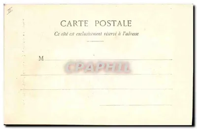 Clermont-Ferrand — Het Jacquemart van de Kathedraal — Lib. Bouche-Réal, n°48 — Achterkant