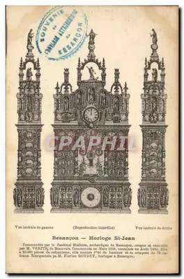 Besançon — Relógio de São João — Souvenir Besançon