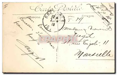Grenoble — Pont suspendu sobre o Drac — Col de Clémencières — LL. — Verso