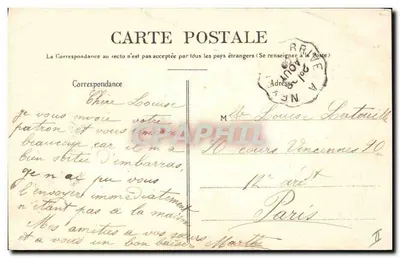 Margens da Vienne — Limousin — Nova Galerias - Limoges — Verso