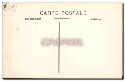 La Corrèze Ilustrada — Tipos e Cenas Campestres — No Piquete — Editor Eyboulet, Ussel — Verso