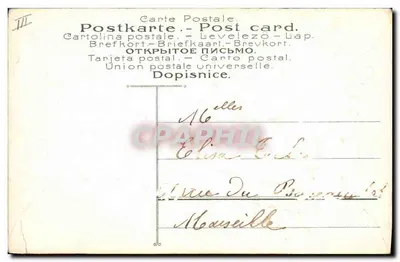 Violetas — 1° de Abril — editor desconocido, n° 301 — Reverso