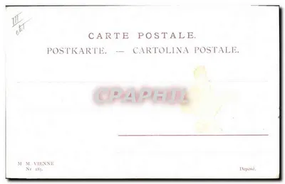 Dois Cérebros, Uma Ideia — desenho de G. Dufresne — M. M. Vienne Nr. 185 — Verso
