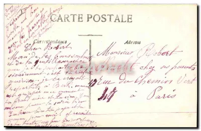 Kwiaty — Zbieram dla Ciebie — z Francji, nr 481 — Rewers