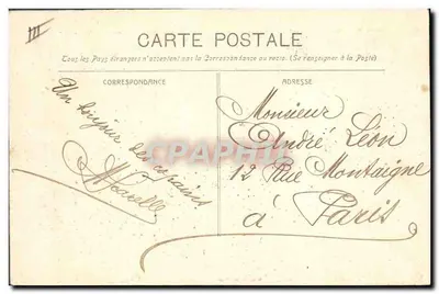 Cetite - Faro de San Luis - Barcos de Pesca — Fotografía Guende, Marsella, n° 464 — Reverso