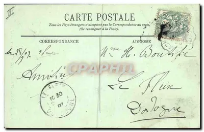 Molo – Okolice Arcachon – LL. – N° 100 — Rewers
